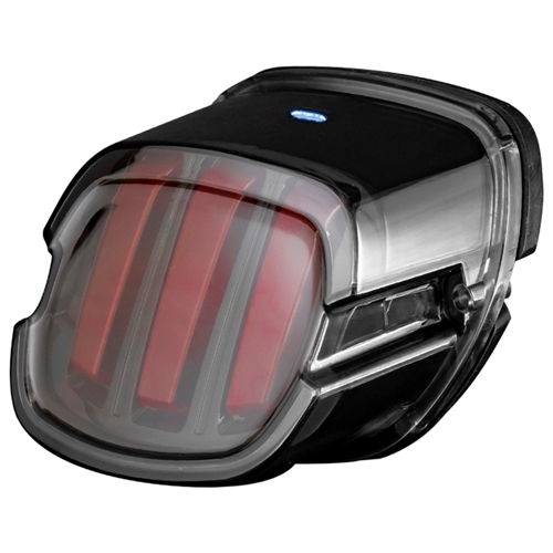 HOGWORKZ® Ignitez LED Taillight w/ Plate Light | Black/Smoked Lens