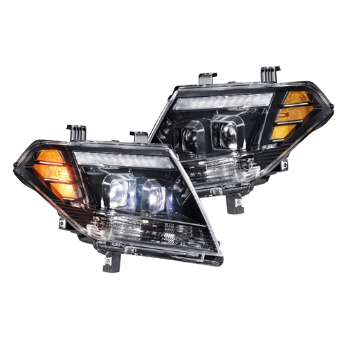 Morimoto XB Hybrid LED Headlights: Nissan Frontier (09-20) (Pair | ASM)