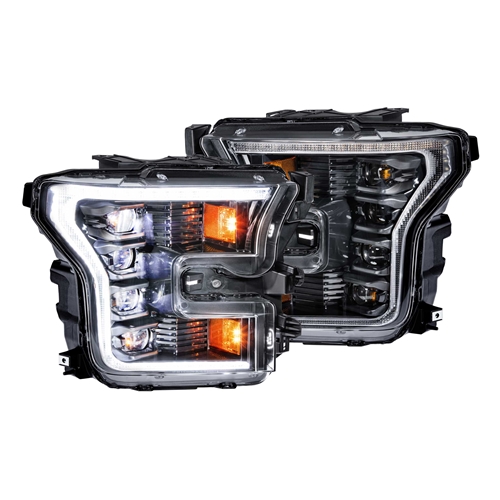Morimoto XB LED Headlights: Ford F150 (15-17) (Pair | ASM | White DRL) (Gen 2)