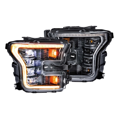 Morimoto XB LED Headlights: Ford F150 (15-17) (Pair | ASM | Amber DRL) (Gen 2)