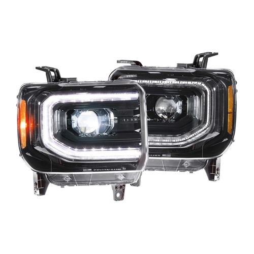 Morimoto XB LED Headlights: GMC Sierra (14-19) (Pair | ASM)