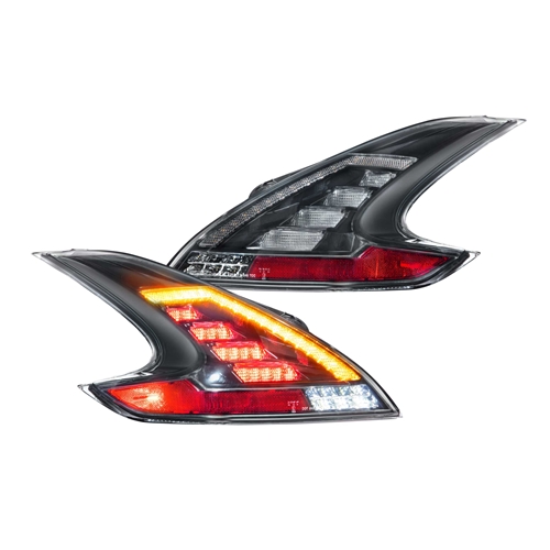 Morimoto XB LED Tails: Nissan 370Z (09-20) (Pair | Smoked)