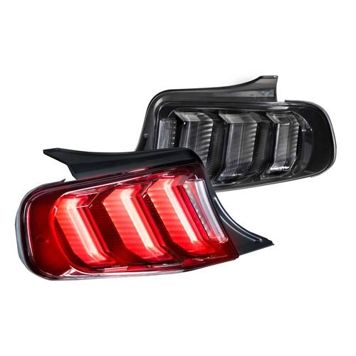Morimoto XB LED Tails: Ford Mustang (13-14) (Pair | Facelift| Red)