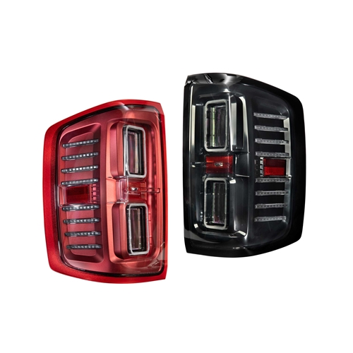 Morimoto XB LED Tails: Chevrolet Silverado (14-18) (Pair | Red)