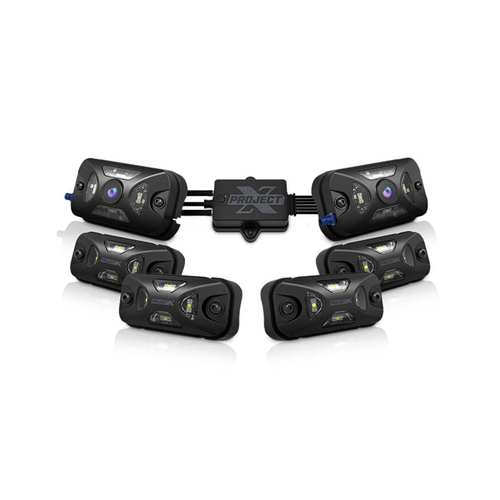 PROJECT X ROCK LIGHTS - APP CONTROLLED RGB WITH 4K UHD CAMERAS