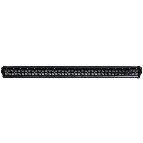 Race Sport Lighting 40 Inch Blacked Out Series LED Light Bar Straight Double Row Silver Combo Flood/Beam Straight Hi Performance   