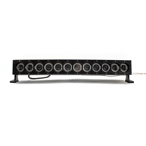 Race Sport Lighting 23 Inch HALO-DRL Series LED Light Bar w/ Individual Halo DRLs 25.625 Inch Mount to Mount 